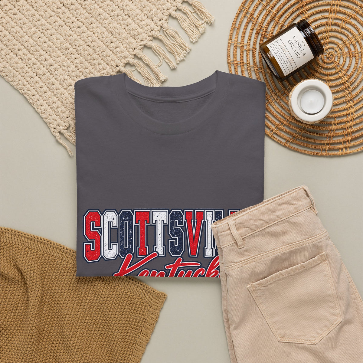 Scottsville Kentucky Hometown Varsity Tee
