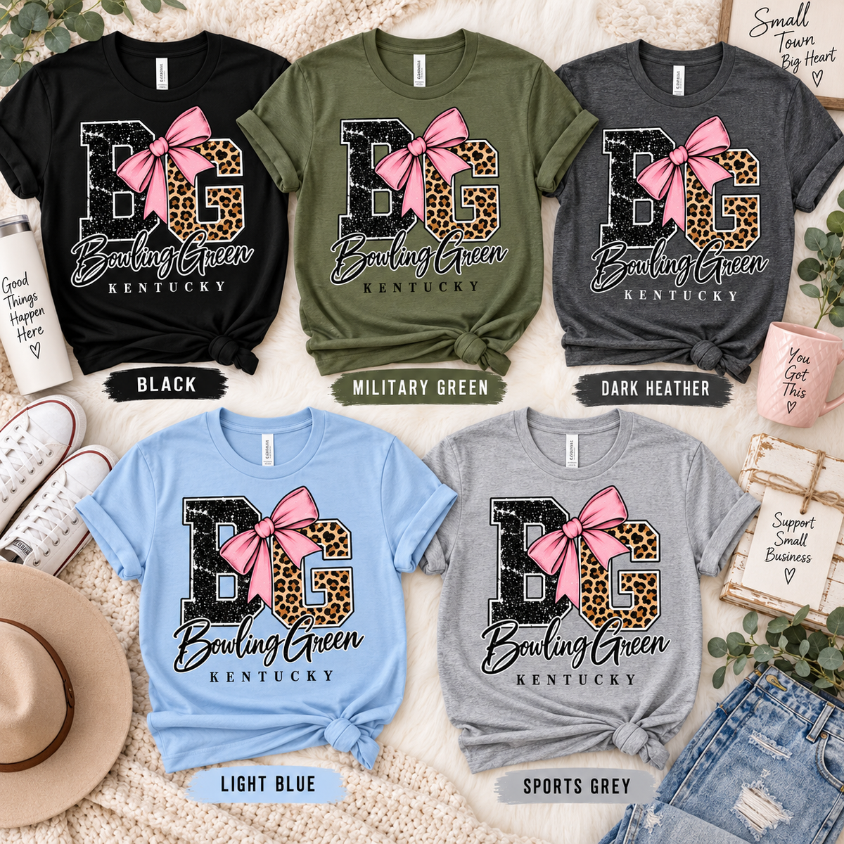 Bowling Green Kentucky BG Bow Graphic Tee