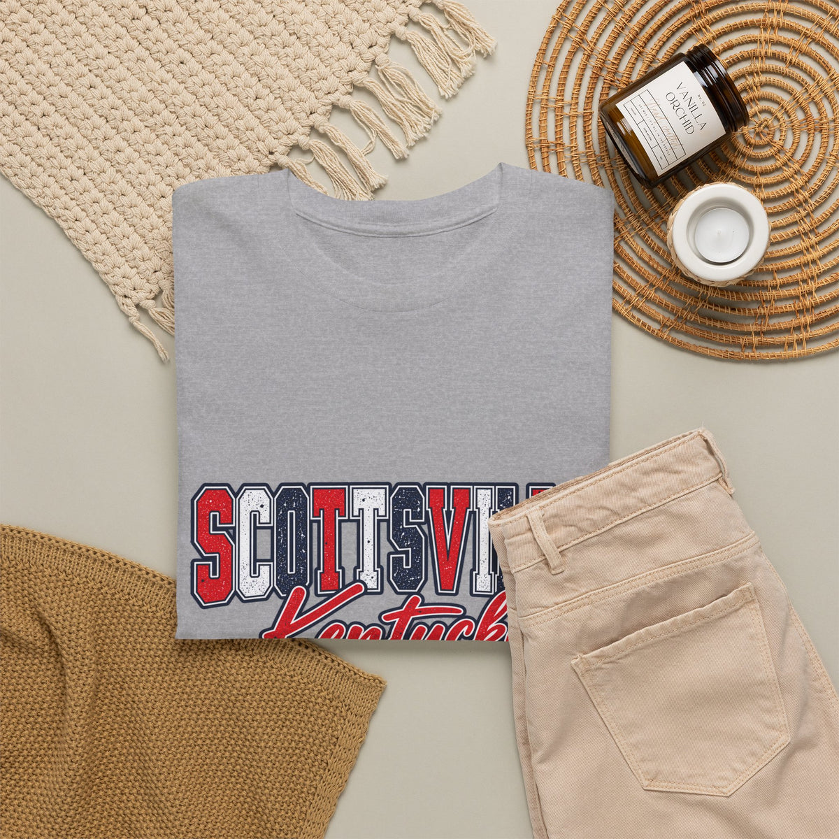 Scottsville Kentucky Hometown Varsity Tee