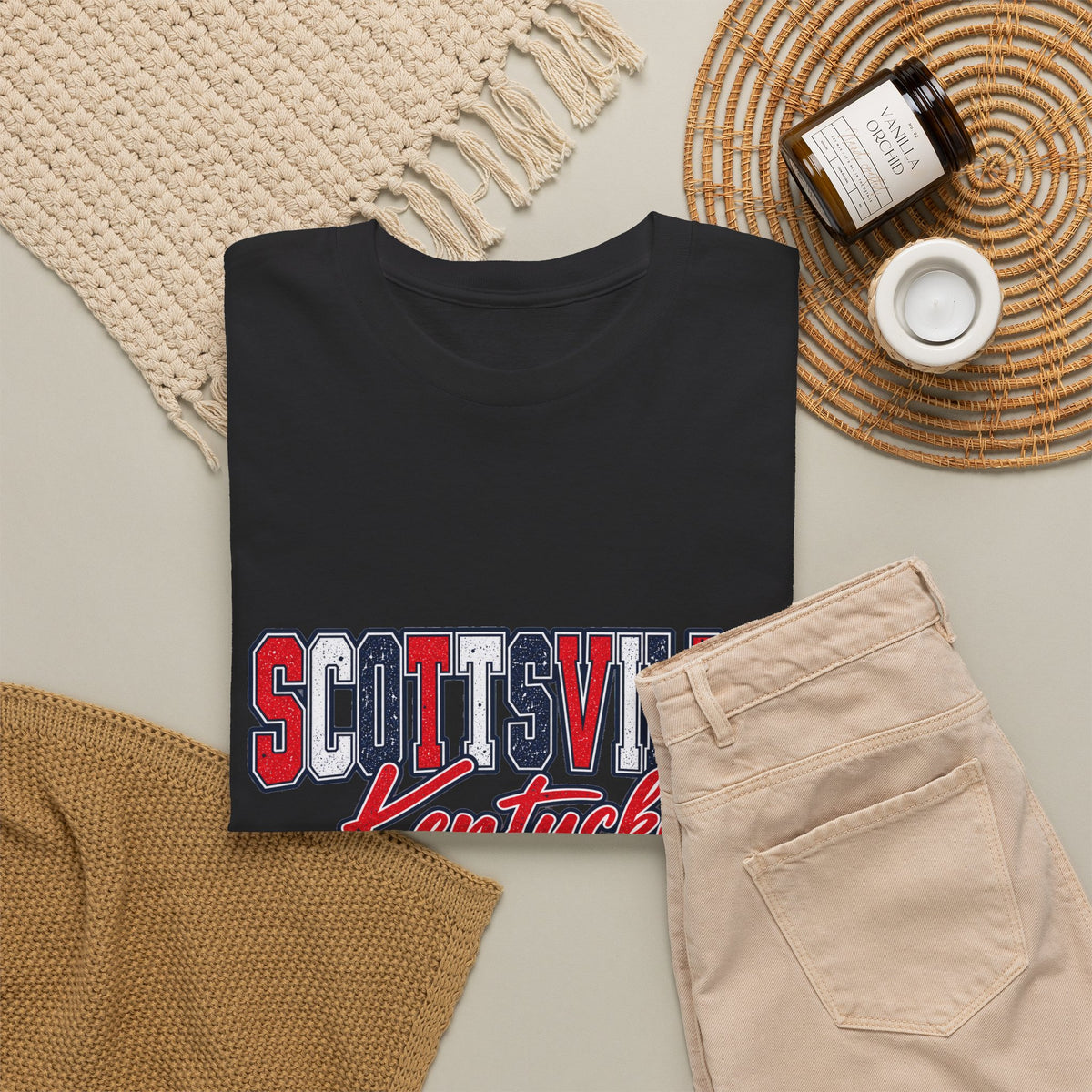 Scottsville Kentucky Hometown Varsity Tee